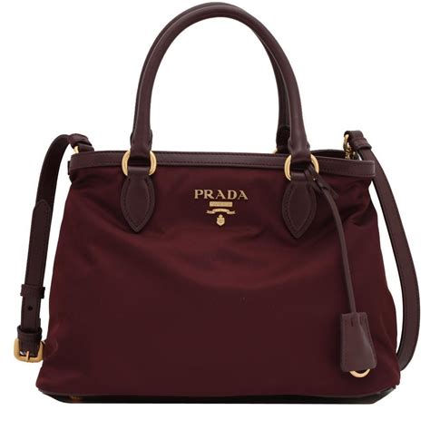 prada nylon handbag coa satchel|prada purses for sale.